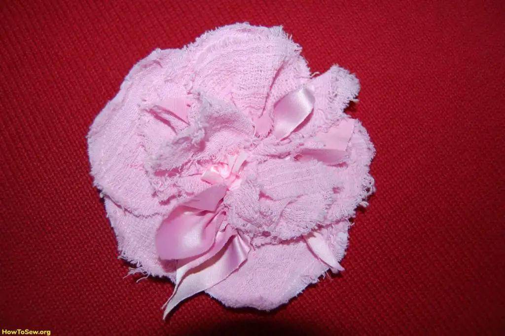 Как сделать цветы из ткани или аксессуары для детей. - Как пошить